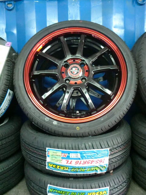 Tirebox Sendai 4本価格 165 45r16 ケンダ Kr23a 16ｘ5j 45 100 4h 軽自動車など