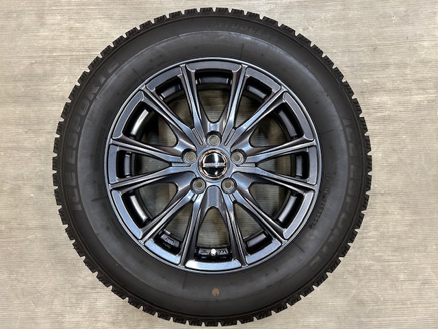 TireBox Sendai | 4本税込価格￥39600- プリウスなど 195/65R15 アイスエスポルテ 22年製 15インチ冬タイヤホイールセット  スタッドレスタイヤ